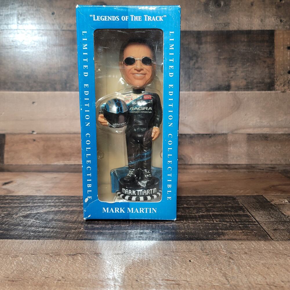 Forever Collectibles Legends of the Track Mark Martin Bobblehead